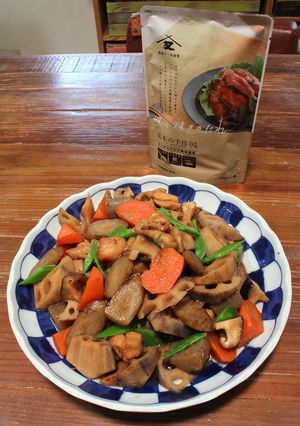 照り焼き筑前煮-レシピのメイン写真