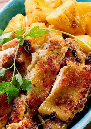 パイナップルと鶏肉のスパイスソテー-レシピのメイン写真