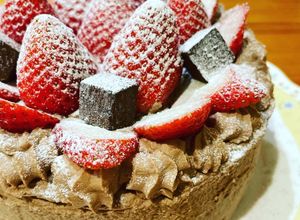 【モントン】でチョコクリームケーキ-レシピのメイン写真