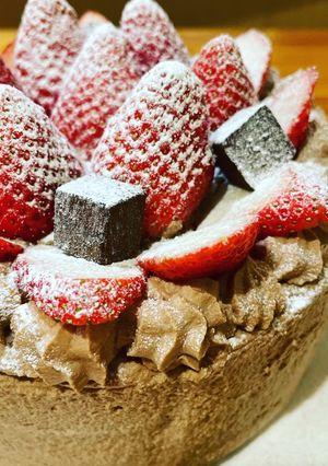 【モントン】でチョコクリームケーキ-レシピのメイン写真
