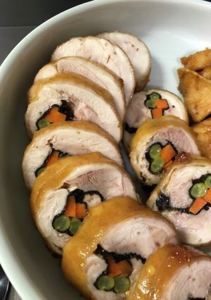ロールチキン-レシピのメイン写真