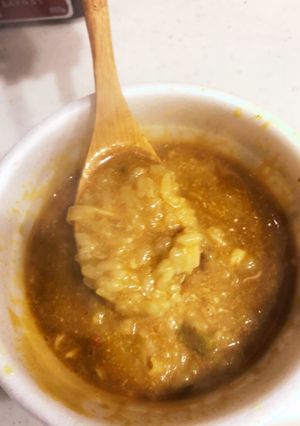 カレーうどんからのカレーリゾット-レシピのメイン写真