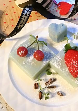 リナブルーde幸せの青い生チョコ-レシピのメイン写真