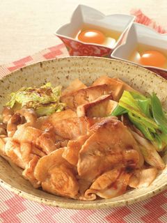豚肉の焼きすきやき-レシピのメイン写真