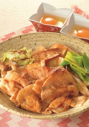 豚肉の焼きすきやき-レシピのメイン写真