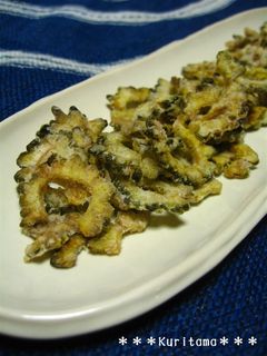 カレー風味のゴーヤチップス-レシピのメイン写真