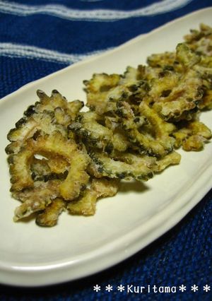カレー風味のゴーヤチップス-レシピのメイン写真