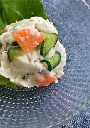 「減らソルト」里芋のポテトサラダ-レシピのメイン写真