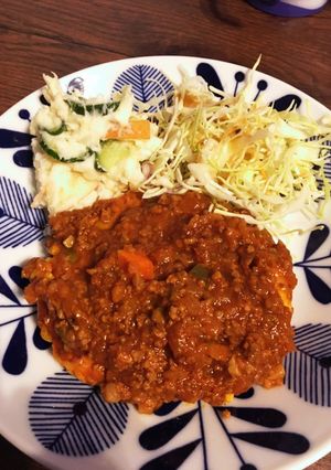 残ったミートソースで☆煮込みハンバーグ-レシピのメイン写真