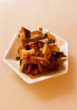 煎り酒で切り干し大根　-レシピのメイン写真