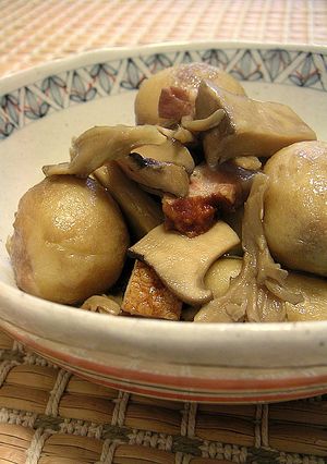 オリーブオイルで～里芋ときのこの煮物-レシピのメイン写真