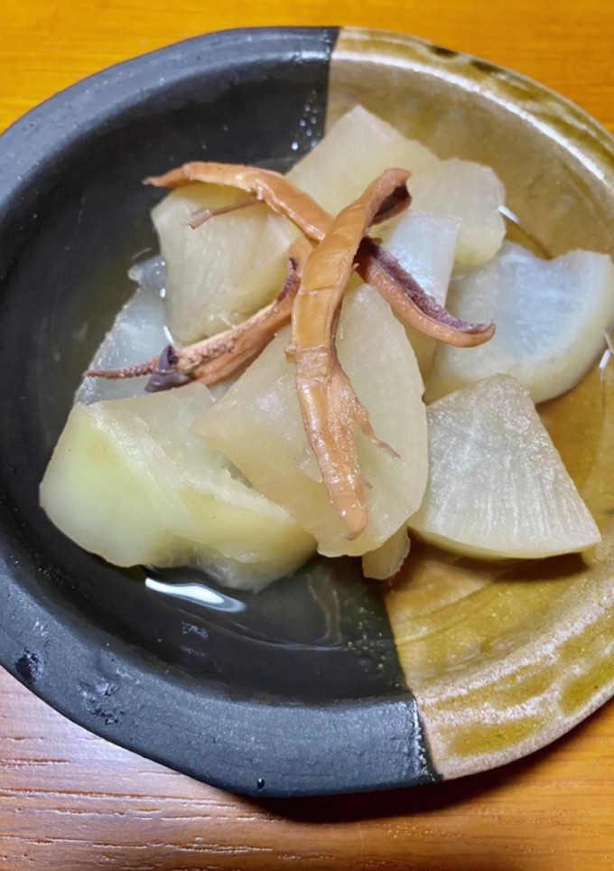 スルメと大根の煮物-レシピのメイン写真