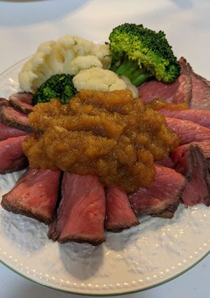 旨！！お肉にも野菜にも！醤油玉ねぎソース-レシピのメイン写真