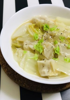 炊飯器で シチューの素と冷凍焼売の煮込み-レシピのメイン写真