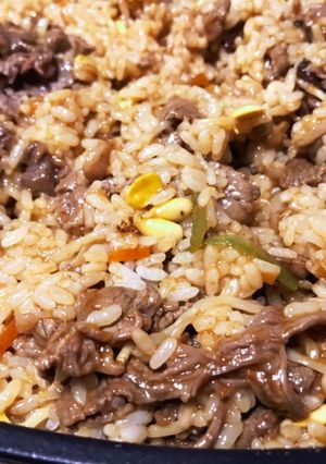 ホットプレートで簡単！まぜまぜビビンバ♪-レシピのメイン写真