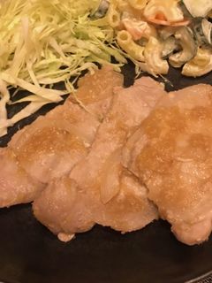 簡単 我が家の味噌生姜焼き-レシピのメイン写真