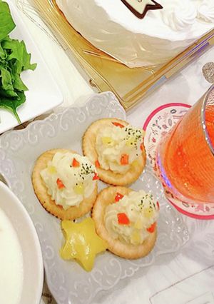 簡単♪マッシュポテトのミニツリー♡-レシピのメイン写真