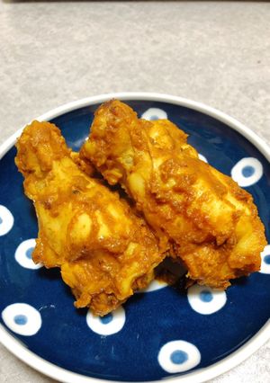 柚子胡椒で旨辛！鶏手羽元タンドリーチキン-レシピのメイン写真