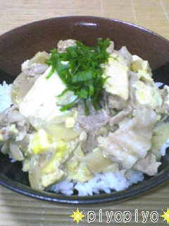 超簡単! 優しいホッとする味 豆腐丼-レシピのメイン写真