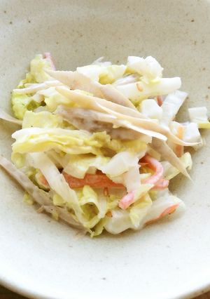 きんぴらリメイク!白菜とマヨネーズ和え♪-レシピのメイン写真