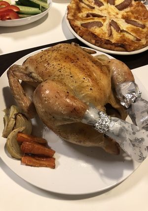 ローストチキン【丸鶏】-レシピのメイン写真
