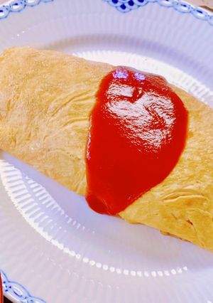 昔ながらのオムライス-レシピのメイン写真
