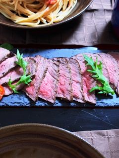 失敗しない!湯煎でローストビーフ-レシピのメイン写真