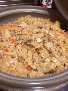 鶏ごぼう 土鍋で炊き込みご飯-レシピのメイン写真