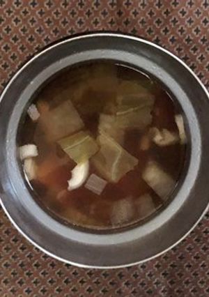フードジャーでカロリーオフミネストローネ-レシピのメイン写真