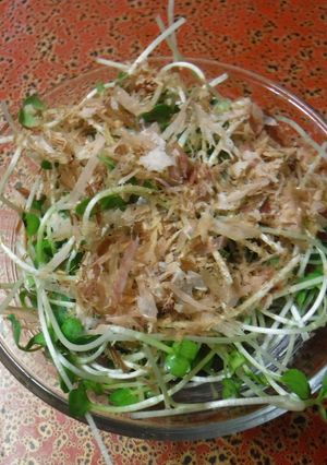 貝割れ大根のポン酢・めんつゆかけ大量消費-レシピのメイン写真