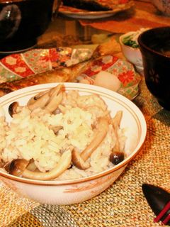 キノコのバター醤油☆炊き込みごはん-レシピのメイン写真