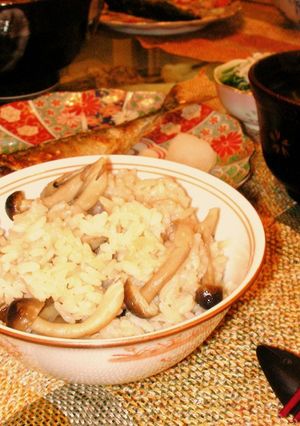 キノコのバター醤油☆炊き込みごはん-レシピのメイン写真