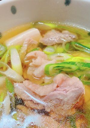 超！お手軽★鶏の旨スープ（お雑煮）-レシピのメイン写真