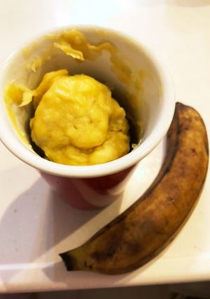 【砂糖不使用】バナナマグカップケーキ-レシピのメイン写真