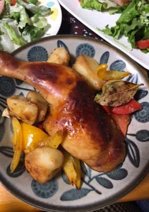 クリスマスに！ローストチキンレッグ-レシピのメイン写真