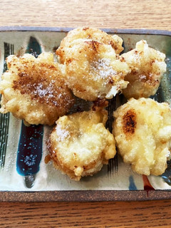 娘が作った★冷凍バナナの冷熱天ぷら-レシピのメイン写真