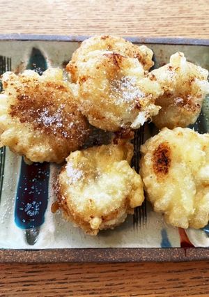娘が作った★冷凍バナナの冷熱天ぷら-レシピのメイン写真