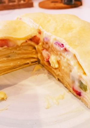 1歳から食べれるミルクレープ-レシピのメイン写真