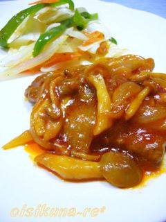 ガーリック風味で☆ポークチャップ-レシピのメイン写真