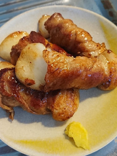 お餅の肉巻き-レシピのメイン写真