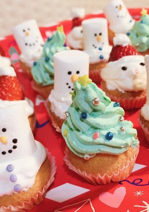 簡単!クリスマスケーキ3種-レシピのメイン写真