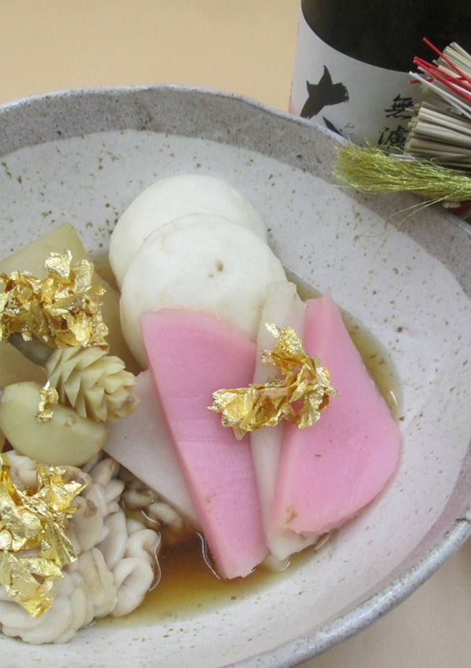 源助大根と鱈の白子の煮物-レシピのメイン写真