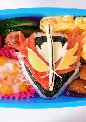仮面ライダーセイバー　キャラ弁-レシピのメイン写真