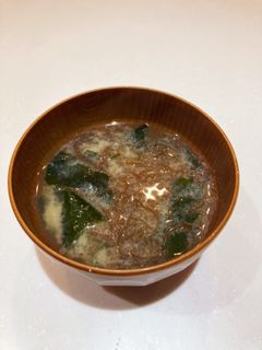 もずくとわかめの味噌汁-レシピのメイン写真