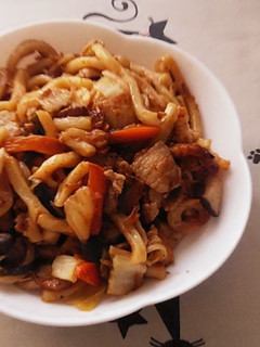 簡単ソース焼きうどん-レシピのメイン写真