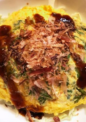 お好み焼き風だけど、キャベツ千切り！-レシピのメイン写真