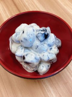 おせちの黒豆リメイク クリームチーズ黒豆-レシピのメイン写真
