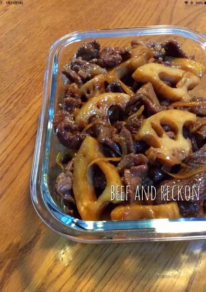 牛肉れんこんの生姜煮 ＊作り置き＊-レシピのメイン写真