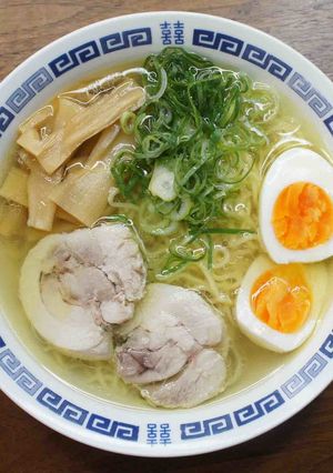 鶏チャーシューのついでに鶏塩ラーメン-レシピのメイン写真