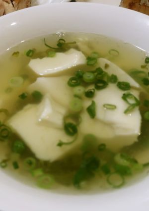 豆腐とめかぶの和風スープ-レシピのメイン写真
